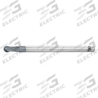 OSG Ball End Mill: Carbide, WXL Coated, 2 Flute, 12 mm Mill Dia, 18 mm LOC, 110 mm OAL (MPN 3106660)