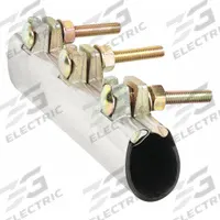 APPROVED VENDOR Repair Clamp: For 3/4 in Pipe, 9 in Overall Lg, 304 Stainless Steel (MPN 330-049). Key specifications — Brand: APPROVED VENDOR; Bolt Material: Steel; Maximum Operating Pressure: 150 psi; Maximum Vacuum Pressure: 150; Gasket Material: Nitrile Rubber.