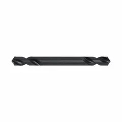 CLE-LINE Double End Drill Bit: #20, 135° Split Point, Black Oxide HSS (MPN C23810). Key specifications — attr1264839: Regular Spiral; attr1235897: 0.1610.