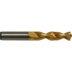 CLEVELAND Screw Machine Drill Bit: #30, 135° Split Point, TiN-Coated Cobalt, Fast Spiral (MPN C14391). Key specifications — attr1233209: 0.1285.