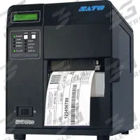 SATO Barcode Label Printer: Direct Thermal/Thermal Transfer, 4.09 in Max. Print Wd, Wired, M84Pro (MPN WM8420231). Key specifications — Print Speed: 10 in/sec; Screen Type: Push Button; Wire Communication: Wired; Printer Series: M84Pro; Brand: SATO; Printer Connectivity: RS232 Serial.