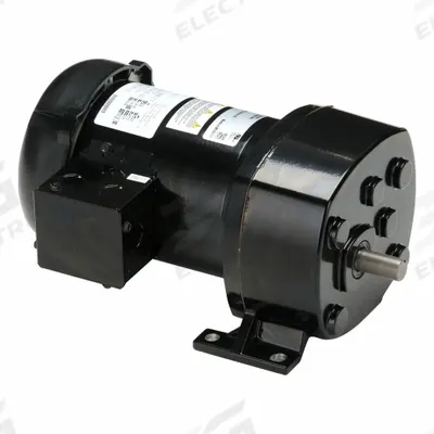 Dayton Gearmotor: Parallel, Single Output Shaft, 3-Phase, TEFC, 21 RPM - Parallel Shaft AC Gearmotors