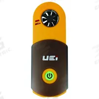 UEI TEST INSTRUMENTS Anemometer: 0.01 km/h Air Velocity Resolution, Relative Humidity, Rotating Vane (MPN DTHA2). Key specifications — Vane Material: Plastic; Data Logging: No; Manufacturer Part Number: DTHA2; Brand: UEI TEST INSTRUMENTS; Probe Type: No Probe; Temperature Accuracy: +/ 1.0°; Power Source: Battery; Relative Humidity Accuracy: +/-3%.