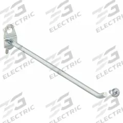 APPROVED VENDOR Single Rod Pegboard Hook: 1/4 in Peg Hole, For 1 in Pegboard Hole Spacing, 5 PK (MPN 5TPD5). Key specifications — Finish: Zinc-Plated; Color: Silver; Locking System: Screw-In; Mounting Type: Surface; Accessory Type: 30-Degree Single Hook; Brand: APPROVED VENDOR.