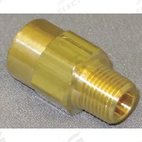 APPROVED VENDOR Piston Spring Check Valve: Piston, Inline Valve Body, 1/2 in Pipe Size, MNPT x FNPT (MPN CHK BRS 810-8M8F-B). Key specifications — Brand: APPROVED VENDOR.