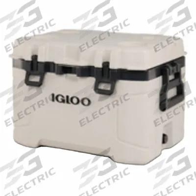 IGLOO Chest Cooler: White, 81 Cans, 50 qt Cooler Capacity - Standard Chest Coolers