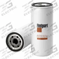 FLEETGUARD Automotive Fuel Filter: 9 5/8 in Overall Lg, 3 3/16 in Outside Dia, Diesel Fuel, Diesel (MPN FF5324). Key specifications — attr434022: FLEETGUARD; attr1017112: Trucks; attr1017113: AG Chem Equipment.