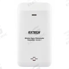 EXTECH Wireless Thermometer Transmitter: -40°F to 140°F /-40°C to 60°C, 98 ft Transmission, Battery (MPN RH200W-T). Key specifications — Transmission Range: 98 ft; Brand: EXTECH.