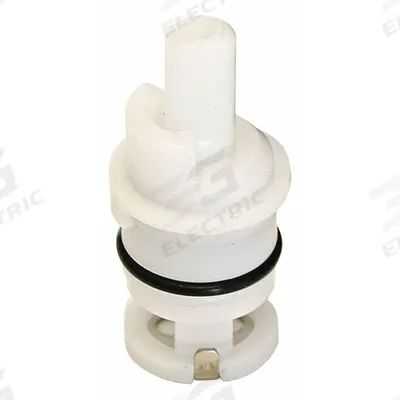EZ-FLO Cartridge: Use with Hot/Cold Water, Plastic/Stainless Steel - Disc Faucet Cartridges