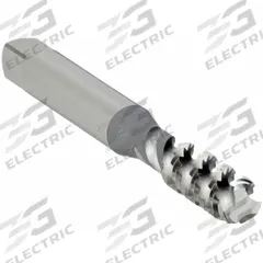 OSG Spiral Flute Tap: M6x1 Metric, 6H, 3 Flute, Bottoming Chamfer, High Speed Steel (MPN 2988300)