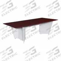 REGENCY Conference Table: Rectangle, Laminate/Melamine, Mahogany, 96 in Overall Lg, 48 in Overall Wd (MPN ACT9648MHWH). Key specifications — attr987891: Traditional Leg; attr987894: Laminate; attr987867: PVC; attr987857: REGENCY; attr987872: Melamine.