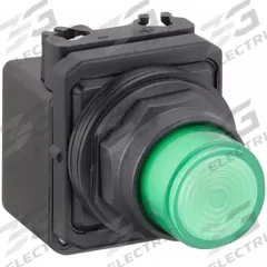 DAYTON Pilot Light: 30 mm Panel Mounting Size, Green, LED, 24 V AC/DC Max Volt Rating (Supply) (MPN 30G387). Key specifications — Series: Dayton; Brand: DAYTON; Includes Push-To-Test: No Push-To-Test Included.