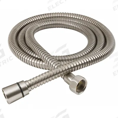 AMERICAN STANDARD Hand Shower Hose: Metal, Brushed Nickel Finish - Flexible Hoses for Handheld Showerheads