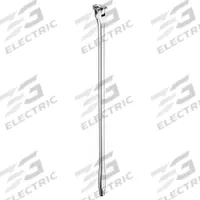 MILWAUKEE Breaker Bar: 1/2 in Drive, 24 1/4 in Lg, Knurled Grip, Alloy Steel, Chrome (MPN 48-22-9013). Key specifications — attr1205663: Chrome; attr1205652: MILWAUKEE; attr1205649: Knurled; attr1205662: Alloy Steel.