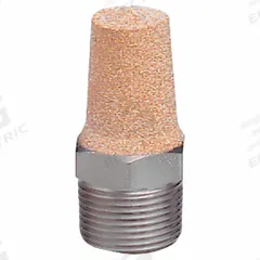 ARROW PNEUMATICS Muffler: 1 1/2 in NPT, 162 scfm, Steel, 40 micron, Bronze, 109 dB NRR (MPN ASP-12). Key specifications — attr124412: ARROW PNEUMATICS; attr124418: Steel; attr124422: Bronze; attr124426: Steel.