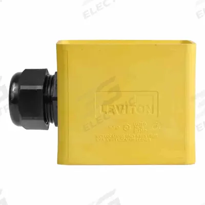 LEVITON Single-Gang Portable Outlet Box: Portable Outlet Box, Outlet Boxes, 1 Gangs - Portable Power Outlet Boxes
