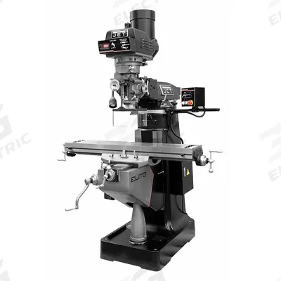 JET ELITE Vertical Milling Machine: ETM-949EVS, Belt Drive, 3 hp - Electronic Variable-Speed Vertical Milling Machines