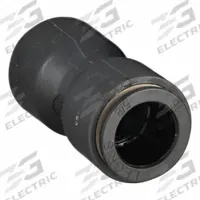 LEGRIS Push-Fit Union Fitting: 16 mm OD x 16 mm OD Size, Push-to-Connect x Push-to-Connect, Black (MPN 3106 16 00). Key specifications — Brand: LEGRIS.