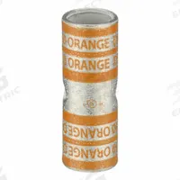 APPROVED VENDOR Open Barrel Splice: 3/0 AWG Wire Size, Orange Code, 1.77 in, Copper Barrel, 50 Die (MPN 22EZ22). Key specifications — Die Code: 50; Brand: APPROVED VENDOR; Color Code: Orange.