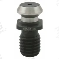 TECHNIKS Retention Knob: Coolant Through, CAT40 Taper, 45°, 0.74 in Dia (MPN 21003-C). Key specifications — attr1033406: TECHNIKS; attr1036358: ANSI.