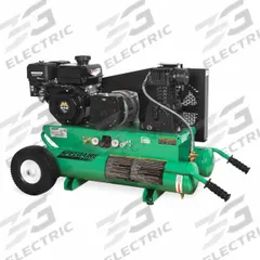 SPEEDAIRE Portable Air Compressor/Generator: 1 Stage, 7 hp Engine, Mi-T-M, 11.9 cfm @ 90 psi, Recoil (MPN AG1-PM07-08G). Key specifications — attr50858: Mi-T-M; attr50864: Recoil; attr50844: SPEEDAIRE.