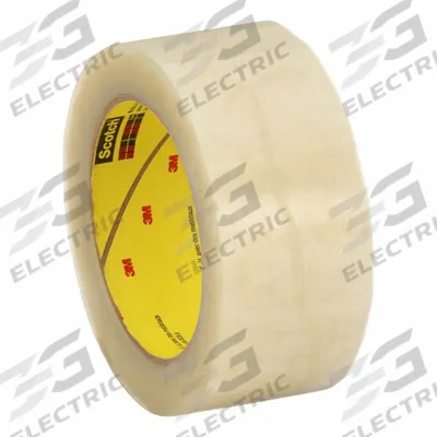 SCOTCH Carton Sealing Tape: 3.4 mil Tape Thick, 2 in x 55 yd - Heavy-Duty Hot Melt Tape