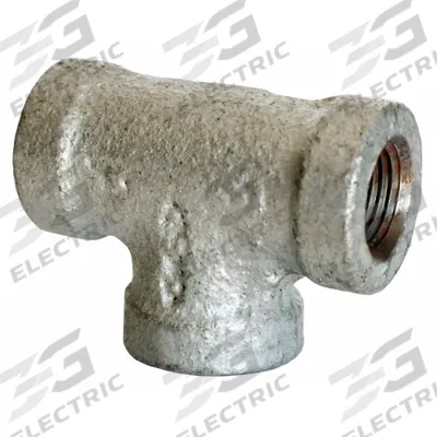 ANVIL Metal Pipe Tee: Tee (run x run x branch), 300 psi @ 150°F, 6 in x 6 in x 6 in - Medium-Pressure Threaded Pipe Fittings