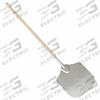 AMERICAN METALCRAFT Pizza Peel: Aluminum Blade, 12 in Blade Wd, 52 in Overall Lg, Wood Handle (MPN 5212). Key specifications — Brand: AMERICAN METALCRAFT; Product Type: Pizza Peel; Blade Material: Aluminum; Handle Material: Wood; Perforated: Solid; NSF Certified: Yes.