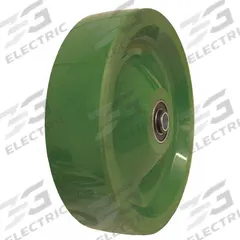 APPROVED VENDOR Caster Wheel: 8 in Wheel Dia., 2 in Wheel Wd, Polyurethane, 1,000 lb Load Rating (MPN P-U-080X020/050K). Key specifications — Brand: APPROVED VENDOR; Wheel/Tread Color: Green.