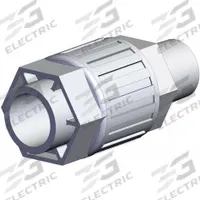 SMC High Purity Tube Fitting: 1/2 in Pipe x 3/4 in OD Size, NPT x Compression, PFA (MPN LQ3H5B-MN). Key specifications — Series: LQ3; Brand: SMC; Standards: RoHS_6, RoHS_10.