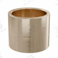 Sleeve Bearing: Bronze, SAE 841, 50 mm Bore, 60 mm OD, 50 mm Lg, 49,938 lb/sq in-fpm Max PV, 2 PK (MPN AAM5060-50B). Key specifications — System of Measurement: Metric; Material Grade: SAE 841; Brand: OILITE.