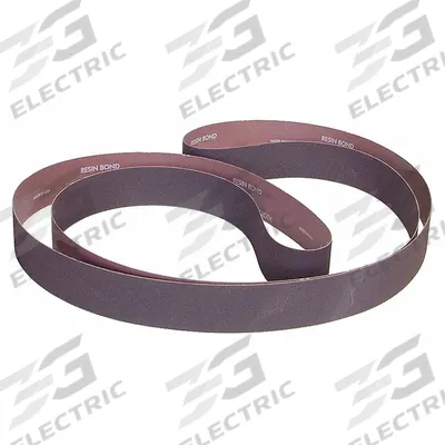 NORTON Sanding Belt: 4 in W x 90 in L, Aluminum Oxide, 80 Grit, X Wt Cotton Backing - General Purpose Sanding Belts for Carbon Steel & Soft Metals