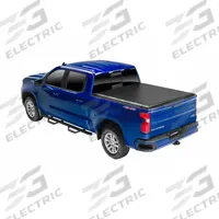 Tonneau Cover: Roll-Up Style, Vinyl, Black, Bolt-On, 75 1/2 in Lg, 6 in Wd (MPN 96092). Key specifications — Mounting Type: Bolt-On; Material: Vinyl; Brand: LUND.