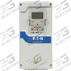 EATON Variable Frequency Drives: In Phase Three, Out Phase Three, 1 hp, 4.8 A Output Current - Max (MPN DH1-324D8FN-C21C). Key specifications — Style: HVAC Compact AC Drive; Color: White; Output Phase: Three.