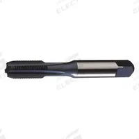 CLEVELAND Spiral Point Tap: 5/16"-18 UNC, H3 / 2B, 3 Flute, Plug Chamfer, Black Oxide Cobalt (MPN C27702)