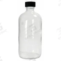 QORPAK Sampling Bottle: 120 mL, Colorless, 22-400, Phenolic, 24, Pulp/Vinyl, Type III (MPN GLC-01138). Key specifications — Body Color: Colorless; Pre-Cleaned: None; Body Material: Soda Lime Glass; Brand: QORPAK; Screw Closure Size: 22-400; Graduated: No; USP Specification: Type III; Closure Attached: Attached.