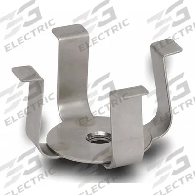 OHAUS Erlenmeyer Flask Clamp: Flask Clamp, Stainless Steel, Rubber Mat - Lab Shakers, Vortex Mixers, & Rockers Attachments