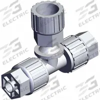 SMC High Purity Fitting: 1/4 in OD x 1/4 in OD x 1/4 in OD Size, PFA (MPN LQ3T2A-SB). Key specifications — Series: LQ3; Brand: SMC; Standards: RoHS6, RoHS10.
