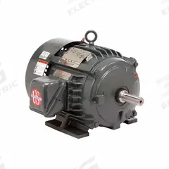 U.S. MOTORS General Purpose Motor: Rigid Base Mount, Totally Enclosed Fan Cooled, 20 hp, 575V AC (MPN H20P3G). Key specifications — Brand: U.S. MOTORS; Nameplate Voltage @ 60 Hz: 575V AC; Full Load Current @ 60 Hz: 19.7 A; Nameplate RPM @ 60 Hz: 1,180 RPM; Motor Enclosure: TEFC.