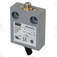 DAYTON Limit Switch: Plunger Actuator, 25 mm Mounting Hole Horizontal Center to Center Distance, Top (MPN 12T931). Key specifications — Manufacturer Part Number: 12T931; Brand: DAYTON; Electrical Connection: 9.8 ft Cable (4 Wire, 18 AWG, SJT); Actuator Type: Plunger.