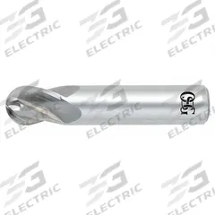 OSG Ball End Mill: Carbide, 4 Flute, 1/32" Mill Dia, 5/64" LOC, 1-1/2" OAL (MPN 414-0312-BN)