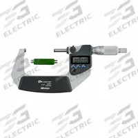 MITUTOYO Calibrated Micrometer: 0 in to 1 in /0 mm to 25.4 mm, Inch/Metric, +/- 0.0001 in Accuracy (MPN 293-332-32CAL). Key specifications — attr1182744: 0.00005 in/0.001 mm; attr1182776: IP65; attr1182741: MITUTOYO; attr1182743: +/- 0.0001 in; attr1182759: Yes.