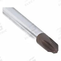 KLEIN TOOLS General Purpose Phillips Screwdriver: Long Lg, Not ESD Safe, Not Tether Capable, Steel (MPN 603-7). Key specifications — attr1205203: #2; attr1205229: KLEIN TOOLS; attr1205206: Cushion.