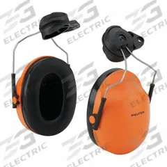 3M PELTOR Earmuffs: PAPR-Compatible Earmuff, Passive, 24 dB NRR, Orange (MPN 37333). Key specifications — Sub-brand: 3M(TM) Versaflo(TM); Dielectric: No; Electrically Insulated: No; Cup Color_Original: Orange; For Use With: PAPR-Compatible; Brand: 3M PELTOR; Protection Type: Passive; Earmuff Type: General Purpose.