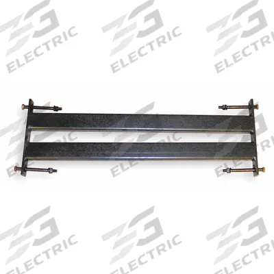 JARKE Center Brace: 32 in Overall Lg, 4 1/2 in x 11 in, 13 ga - Heavy-Duty Pin-Lock Cantilever Rack Braces