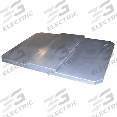 APPROVED VENDOR Cube Truck Lid: 46 1/4 in L 34 in W 2 1/4 in H, Fits 22.5 cu ft, 0.8 cu yd - Non-Hinged Lids for Cube Trucks