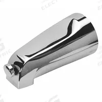 BRASSCRAFT Diverter Tub Spout: 1/2 in Connection Size, Slip-Fit Connection, 5 1/8 in Spout Reach (MPN SWD0411). Key specifications — Tub Spout Connection Type: Slip-Fit; Trim Finish: Chrome; Tub Spout Material: Zinc; Brand: BRASSCRAFT.