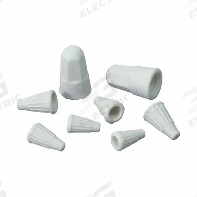 TEMPCO Twist-On Wire Connector: White, Wire Sizes 20 AWG – 16 AWG, 300 V - High-Temperature Wire Connectors