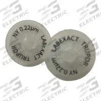 LABEXACT Syringe Filter: Non-Sterile, 0.22 um Pore Size, 100 mL Max Capacity - mL, 25 mm Housing Dia (MPN LE-IWT-ES20000). Key specifications — Housing Material: Polypropylene; Inlet Connection Gender: Female; Inlet Connection Type: Female Luer Lock; Outlet Connection Gender: Male; Brand: LABEXACT; Compatible Product Type: Leur Lock Syringe; Filter Material: Nylon; Outlet Connection Type: Luer-slip (no- barb).