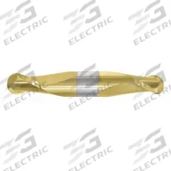 APPROVED VENDOR Ball End Mill: Carbide, TiN Coated, Double End, 2 Flute, 1/16" Mill Dia, 1/8" LOC (MPN 240-001021)